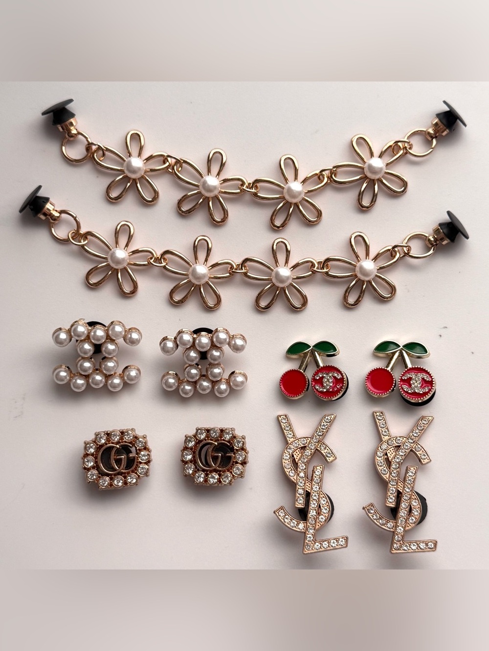 10 metal shoe charms for shoes